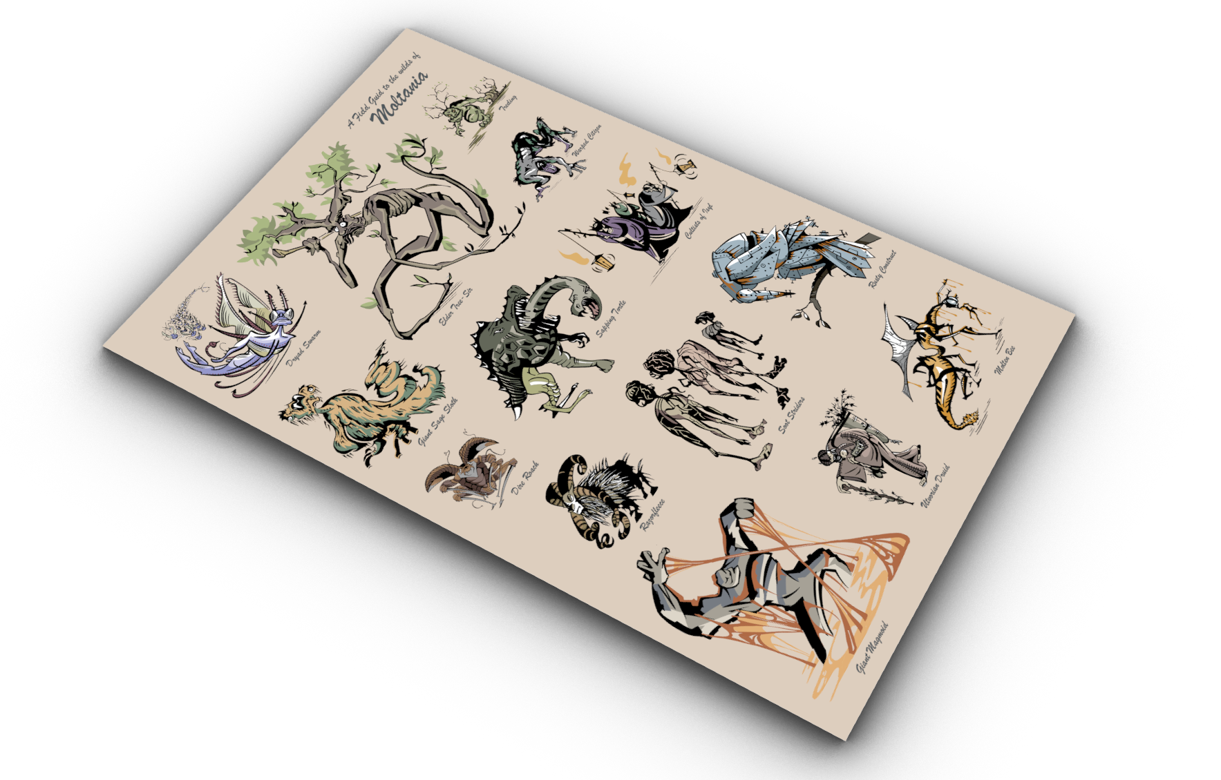 Essence Monsters Poster
